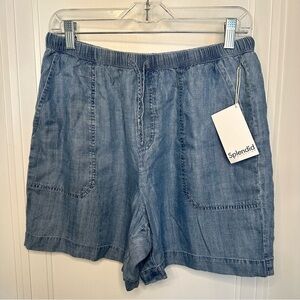 SPLENDID Angie Indigo Shorts Women's Size Medium RM4C630 NWT
